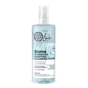 Espuma facial limpiadora e hidratante