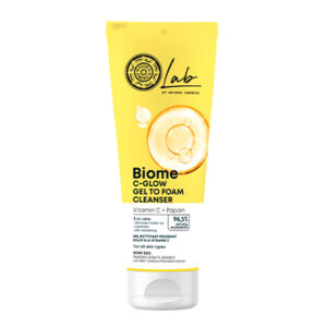 Gel limpiador facial espumante C-GLOW